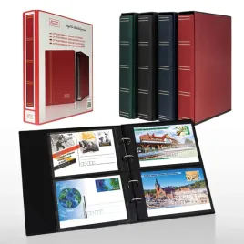 album-klaser-na-pocztowki-fischer-optimum-premium-bordowy-futeral-b2