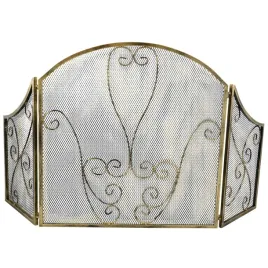 metalowy-dekoracyjny-parawan-ekran-perfect-do-kominka-czarny-zlota-patyna