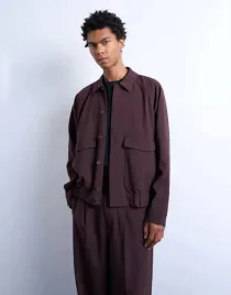 topman-brazowa-kurtka-bomber-b23-xl