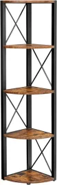 loftowy-narozny-regal-5-x-polka-promien-polki-30-cm-rustykalny-braz-160-cm