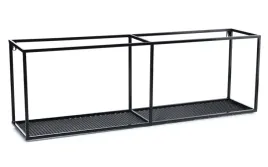 polka-wiszaca-scienna-na-ksiazki-do-salonu-loft-czarna-na-sciane-metalowa
