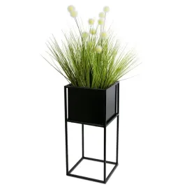 kwietnik-stojacy-dekoracja-na-kwiaty-50-cm-czarny