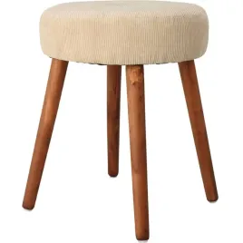 taboret-tapicerowany-kremowy-35x35xh45-cm-drewniany-stolek-brazowy