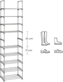 szafka-na-buty-modulowa-szara-do-przedpokoju-174cm
