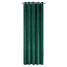 zaslonka-ciemnozielona-gotowa-villa-velvet-140x250