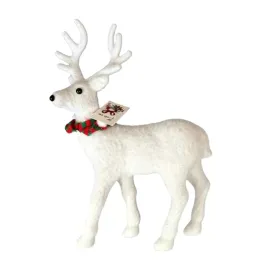 renifer-swiateczny-bialy-32-cm-figurka-jelen-ozdoba-bozonarodzeniowa
