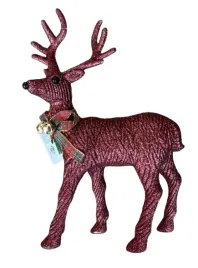 renifer-swiateczny-32-cm-bordowy-brokatowy-jelen-figurka-dekoracja
