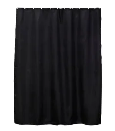 czarna-kurtyna-prysznicowa-poliester-200x180-cm