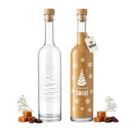 szklana-butelka-500ml-futura-z-korkiem-i-nadrukiem-swiatecznym-na-prezent