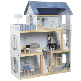 drewniany-blekitny-domek-dla-lalek-mebelki-3-pietra-teras-za5273