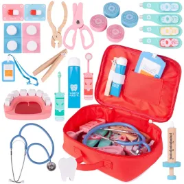 maly-doktor-drewniany-zestaw-malego-lekarza-dentysty-w-walizce-na-prezent