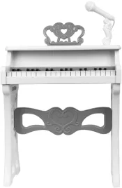 biale-pianino-piekne-pianinko-dla-dzieci-do-grania-organy-mikrofon-keyboard
