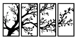 obraz-azurowy-dekoracja-scienna-3d-drzewo-zycia-galezie-l-panel-60x120cm