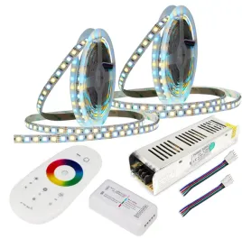 zestaw-tasma-led-rgbw-bialy-10m-pilot-rf-dotyk