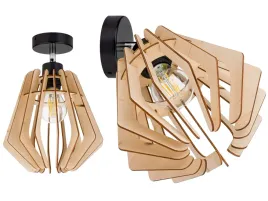 lampa-kinkiet-e27-scienny-ruch-loft-drewno-na-e27