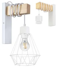 lampa-kinkiet-scienny-drewniany-led-zwis-na-kablu-klosz-1xe27-loft-bialy