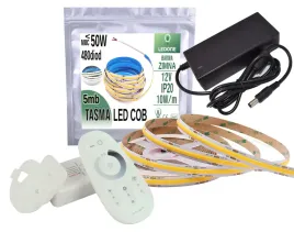 zestaw-led-linia-cob-cw-12v-50w-5mb-pilot-rf-dotyk