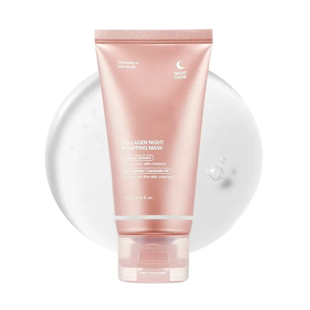 MEDICUBE COLLAGEN NIGHT WRAPPINK MASK KOSMETYKI KOREAŃSKIE 75ml