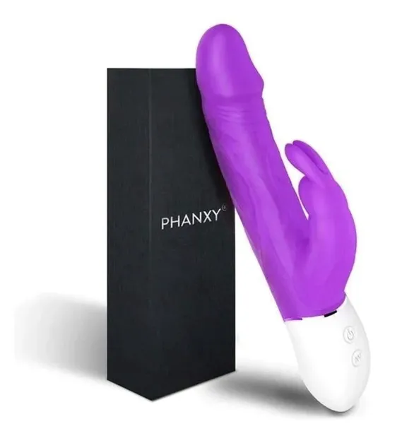 Wibrator Damski Dildo Masażer Penis Króliczek Do Punktu G Phanxy Dla Par