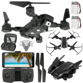 dron-d19hw-skladany-z-kamera-wi-fi-zawis-podglad-na-zywo-30min-zasieg-100m