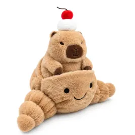 elefun-kapibara-w-rogaliku-slodki-pluszak-maskotka-2w1