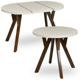 rozkladany-stol-do-salonu-jaga-srednica-90-do-140-cm-blat-kaszmir-nogi-orzech