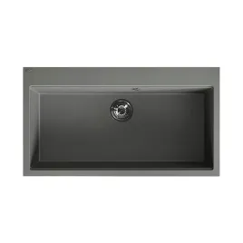 laveo-tau-zlewozmywak-granitowy-1-kom-volcano-grey-50x90-cm-z-syfonem