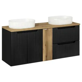 ryflowana-szafka-z-umywalka-140-cm-podwojna-lazienkowa-z-regalem-czarny-mat