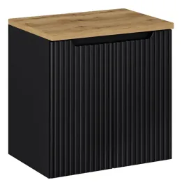 szafka-lazienkowa-wiszaca-z-blatem-lazienkowym-60-cm-czarna-drzwi-pochwyt