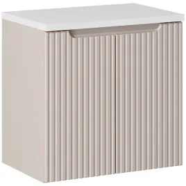 kaszmirowa-ryflowana-szafka-nova-cashmere-82-60-2d-z-blatem-60-cm-white