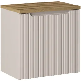 kaszmirowa-ryflowana-szafka-nova-cashmere-82-60-2d-z-blatem-60-cm-oak