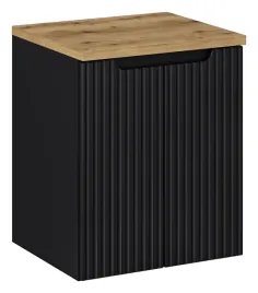 szafka-lazienkowa-wiszaca-z-blatem-lazienkowym-50-cm-czarna