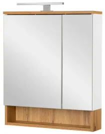 szafka-lazienkowa-z-lustrem-astor-60x70cm-bialy-dab-wotan-z-cichym-domykiem