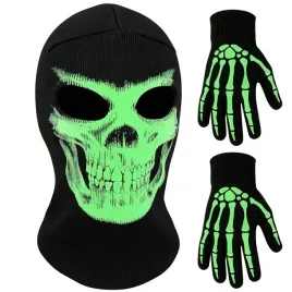 maska-szkielet-swiecaca-rekawiczki-fluorescencyjne-halloween-horror