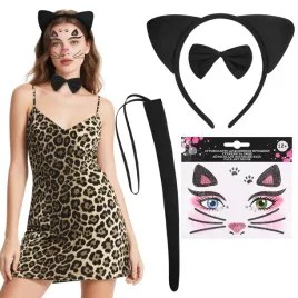 zestaw-kota-4-el-uszy-ogon-muszka-tatuaz-twarzy-halloween-cosplay