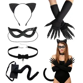 zestaw-kota-5-el-uszy-ogon-maska-rekawiczki-dzwonek-halloween-damski