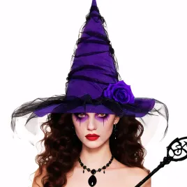 kapelusz-czarownicy-fioletowy-68-cm-z-welonem-roza-halloween-damski