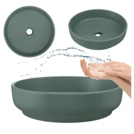 umywalka-zielony-mat-lazienkowa-okragla-40cm-matowa-nablatowa-river-1-comad