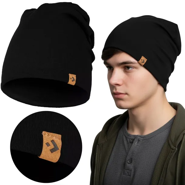 Czapka Męska Cienka Na Jesień Prążkowana MORAJ BEANIE