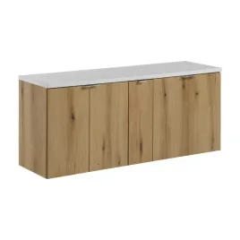 szafka-lazienkowa-wiszaca-oak-z-blatem-lazienkowym-bialym-140-cm-drzwi