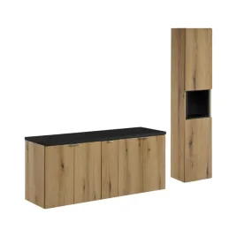 zestaw-meblowy-140cm-z-blatem-i-szafka-wysoka-nova-oak-comad