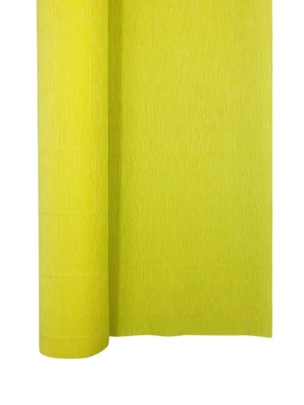 Krepina krepa włoska 180 g bibuła marszczona nr.574 carminio yellow żółty