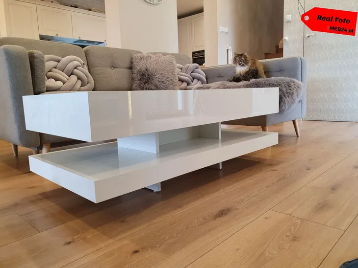 stolik-tora-120cm-bialy-wysoki-polysk-stan-nowy-material-plyta-mdf