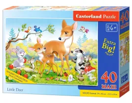 puzzle-40-el-maxi-zwierzeta-maly-jelonek-przyjaciele-z-lasu
