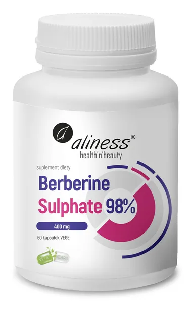 Suplement diety Aliness berberyna 400 mg kapsułki 60 szt.
