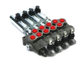rozdzielacz-hydrauliczny-80-l-m-4-sekc-ster-reczno-elektryczne-24-dc