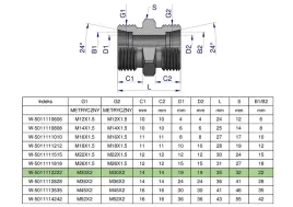 zlaczka-hydrauliczna-metryczna-bb-m30x2-22l-xg-warynski-sprzedawane-po