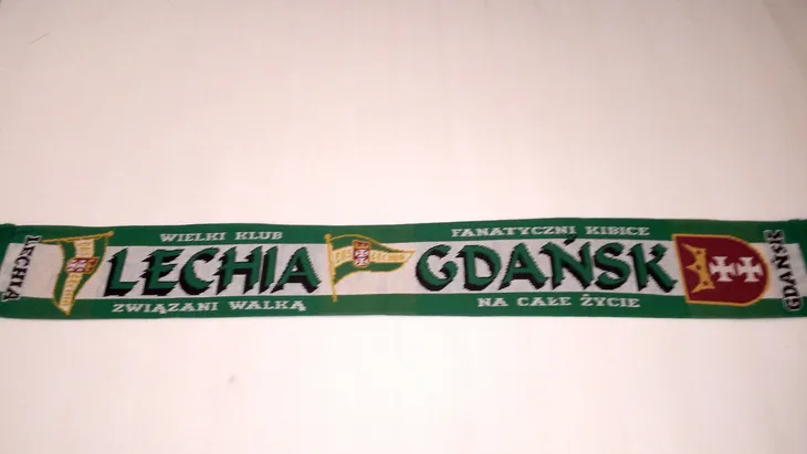 SZALIK,SZAL- LECHIA GDAŃSK DWUSTRONNY,DZIANY.