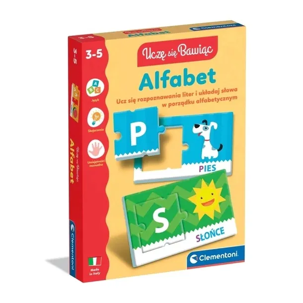 Alfabet Gra edukacyjna 3-5l CLEMENTONI 50415