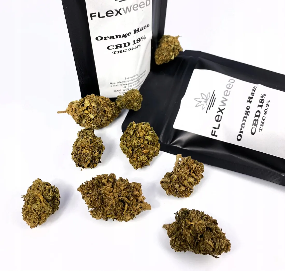 2G Orange Haze 18% CBD Marihuana Susz THC Vape – 70000535 - ERLI.pl